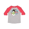 thumbnail image 1 of Inktastic Just Chillin' This Christmas Fun Snowman in Top Hat Boys or Girls Toddler T-Shirt, 1 of 5