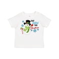 thumbnail image 1 of Inktastic Just Chillin' This Christmas Fun Snowman in Top Hat Boys or Girls Toddler T-Shirt, 1 of 5