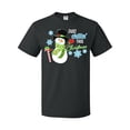 thumbnail image 1 of Inktastic Just Chillin' This Christmas Fun Snowman in Top Hat T-Shirt, 1 of 5