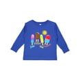 thumbnail image 1 of Inktastic Just Chillin This Summer Popsicles Boys or Girls Long Sleeve Toddler T-Shirt, 1 of 5