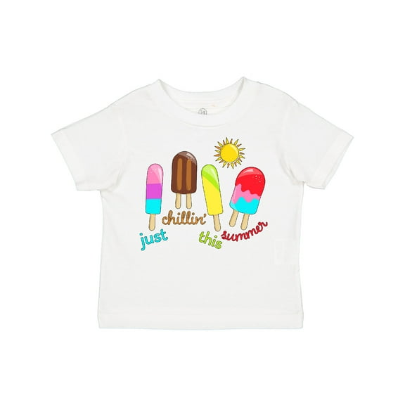 Inktastic Just Chillin This Summer Popsicles Boys or Girls Toddler T-Shirt