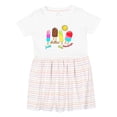 thumbnail image 1 of Inktastic Just Chillin This Summer Popsicles Girls Toddler Dress, 1 of 5