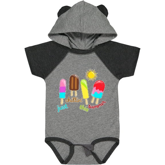 Inktastic Just Chillin This Summer- popsicles Boys or Girls Baby Bodysuit