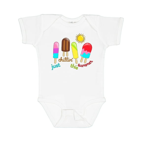Inktastic Just Chillin This Summer- popsicles Boys or Girls Baby Bodysuit