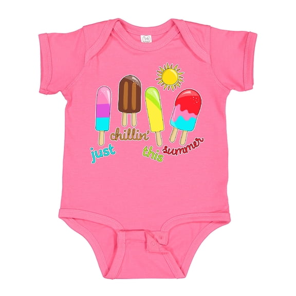 Inktastic Just Chillin This Summer- popsicles Boys or Girls Baby Bodysuit