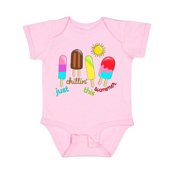 Inktastic Just Chillin This Summer- popsicles Boys or Girls Baby Bodysuit