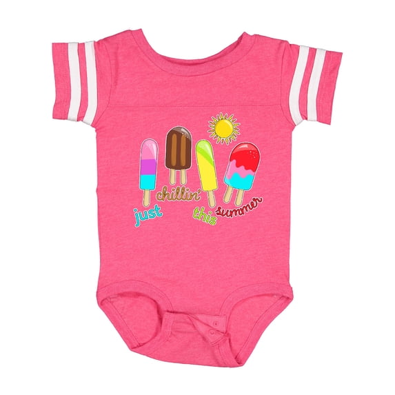 Inktastic Just Chillin This Summer- popsicles Boys or Girls Baby Bodysuit