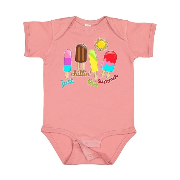 Inktastic Just Chillin This Summer- popsicles Boys or Girls Baby Bodysuit