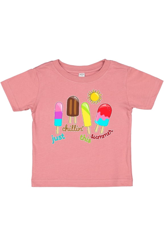 Just Chillin This Summer- popsicles Boys or Girls Baby T-Shirt