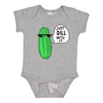 thumbnail image 1 of Inktastic Just Dill with It Chill Dill Pickle in Sunglasses Boys or Girls Baby Bodysuit, 1 of 5