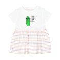 thumbnail image 1 of Inktastic Just Dill with It Chill Dill Pickle in Sunglasses Girls Baby Dress, 1 of 5