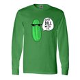 thumbnail image 1 of Inktastic Just Dill with It Chill Dill Pickle in Sunglasses Long Sleeve T-Shirt, 1 of 5