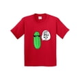 thumbnail image 1 of Inktastic Just Dill with It Chill Dill Pickle in Sunglasses Youth T-Shirt, 1 of 5