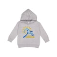 thumbnail image 1 of Inktastic Just Down Right Awesome Down Syndrome Awareness Ribbon Toddler Hoodie, 1 of 4