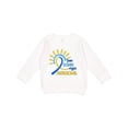thumbnail image 1 of Inktastic Just Down Right Awesome Down Syndrome Awareness Ribbon Toddler Sweatshirt, 1 of 4