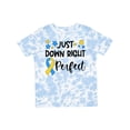 thumbnail image 1 of Inktastic Just Down Right Perfect Down Syndrome Awareness Ribbon Boys or Girls Toddler T-Shirt, 1 of 5