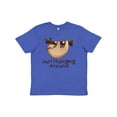 thumbnail image 1 of Inktastic Just Hanging Around with Cute Sloth Youth T-Shirt, 1 of 5
