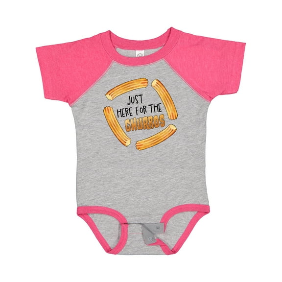 Inktastic Just Here for the Churros Boys or Girls Baby Bodysuit