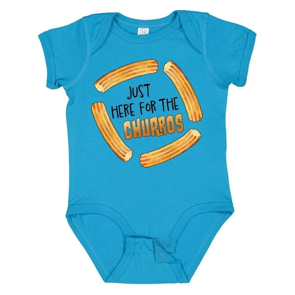 Inktastic Just Here for the Churros Boys or Girls Baby Bodysuit