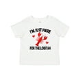 thumbnail image 1 of Inktastic Just Here for the Lobster Boys or Girls Baby T-Shirt, 1 of 5