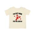 thumbnail image 1 of Inktastic Just Here for the Lobster Boys or Girls Baby T-Shirt, 1 of 5