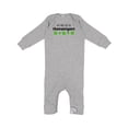 thumbnail image 1 of Inktastic Just Here for the Shenanigans St. Patrick's Day Baby Romper Coveralls, 1 of 4