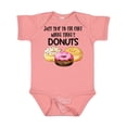 thumbnail image 1 of Inktastic Just Skip to the Part Where There's Donuts Boys or Girls Baby Bodysuit, 1 of 5