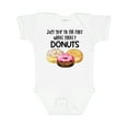 thumbnail image 1 of Inktastic Just Skip to the Part Where There's Donuts Boys or Girls Baby Bodysuit, 1 of 5