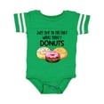 thumbnail image 1 of Inktastic Just Skip to the Part Where There's Donuts Boys or Girls Baby Bodysuit, 1 of 5