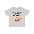 thumbnail image 1 of Inktastic Just Skip to the Part Where There's Donuts Boys or Girls Baby T-Shirt, 1 of 5