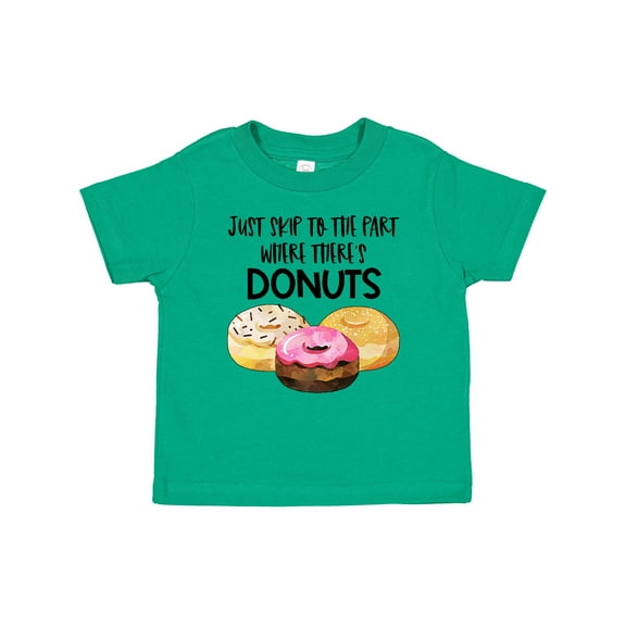 Inktastic Just Skip to the Part Where There's Donuts Boys or Girls Baby T-Shirt