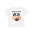 thumbnail image 1 of Inktastic Just Skip to the Part Where There's Donuts Boys or Girls Baby T-Shirt, 1 of 5