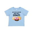 thumbnail image 1 of Inktastic Just Skip to the Part Where There's Donuts Boys or Girls Baby T-Shirt, 1 of 5