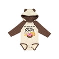 thumbnail image 1 of Inktastic Just Skip to the Part Where There's Donuts Boys or Girls Long Sleeve Baby Bodysuit, 1 of 5