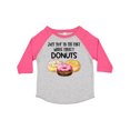 thumbnail image 1 of Inktastic Just Skip to the Part Where There's Donuts Boys or Girls Toddler T-Shirt, 1 of 5