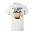 thumbnail image 1 of Inktastic Just Skip to the Part Where There's Donuts T-Shirt, 1 of 5