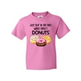 thumbnail image 1 of Inktastic Just Skip to the Part Where There's Donuts Youth T-Shirt, 1 of 5