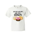 thumbnail image 1 of Inktastic Just Skip to the Part Where There's Donuts Youth T-Shirt, 1 of 5
