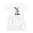 thumbnail image 1 of Inktastic Just a Girl That Loves Possums Girls Toddler Dress, 1 of 5