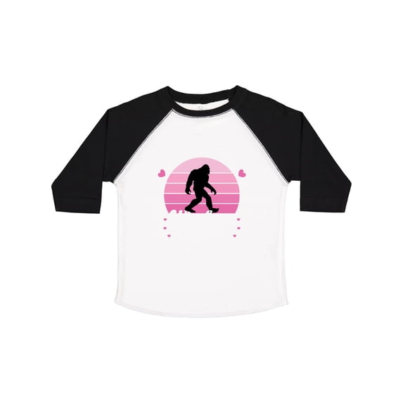 Inktastic Just a Girl Who Loves Bigfoot Girls Toddler T-Shirt