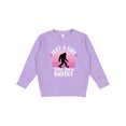 thumbnail image 1 of Inktastic Just a Girl Who Loves Bigfoot Toddler Sweatshirt, 1 of 4