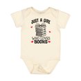 thumbnail image 1 of Inktastic Just a Girl Who Loves Books Girls Baby Bodysuit, 1 of 5