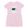 thumbnail image 1 of Inktastic Just a Girl Who Loves Garbage Trucks Girls Toddler Dress, 1 of 5