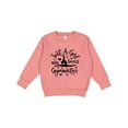 thumbnail image 1 of Inktastic Just a Girl Who Loves Gymnastics Toddler Sweatshirt, 1 of 4
