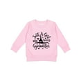 thumbnail image 1 of Inktastic Just a Girl Who Loves Gymnastics Toddler Sweatshirt, 1 of 4