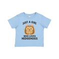 thumbnail image 1 of Inktastic Just a Girl Who Loves Hedgehogs Boys or Girls Toddler T-Shirt, 1 of 5