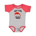 thumbnail image 1 of Inktastic Just a Girl Who Loves Koi Fish Girls Baby Bodysuit, 1 of 5