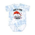 thumbnail image 1 of Inktastic Just a Girl Who Loves Koi Fish Girls Baby Bodysuit, 1 of 5