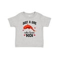 thumbnail image 1 of Inktastic Just a Girl Who Loves Koi Fish Girls Baby T-Shirt, 1 of 5