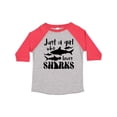 thumbnail image 1 of Inktastic Just a Girl Who Loves Sharks Girls Toddler T-Shirt, 1 of 5